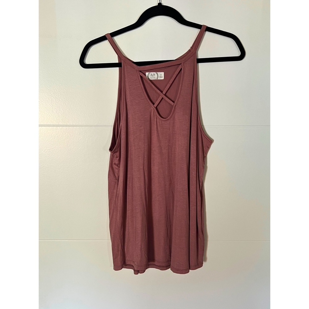 NWOT Maurices 24/7 Cutout Tank